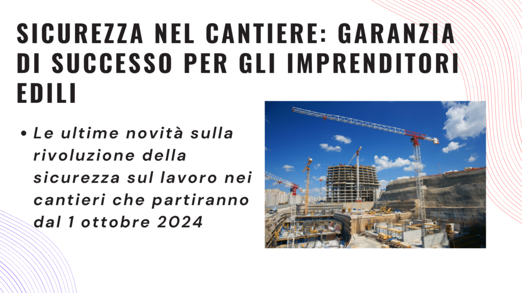 Sicurezza nei cantieri